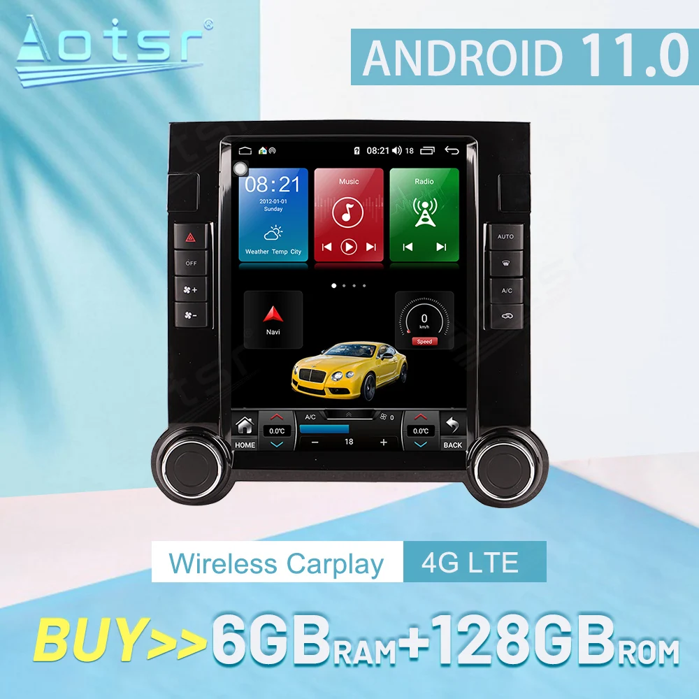 

For Volkswagen VW Touareg 2003-2010 Carplay Android Car Stereo Radio Multimedia Player GPS Navigation Auto Audio