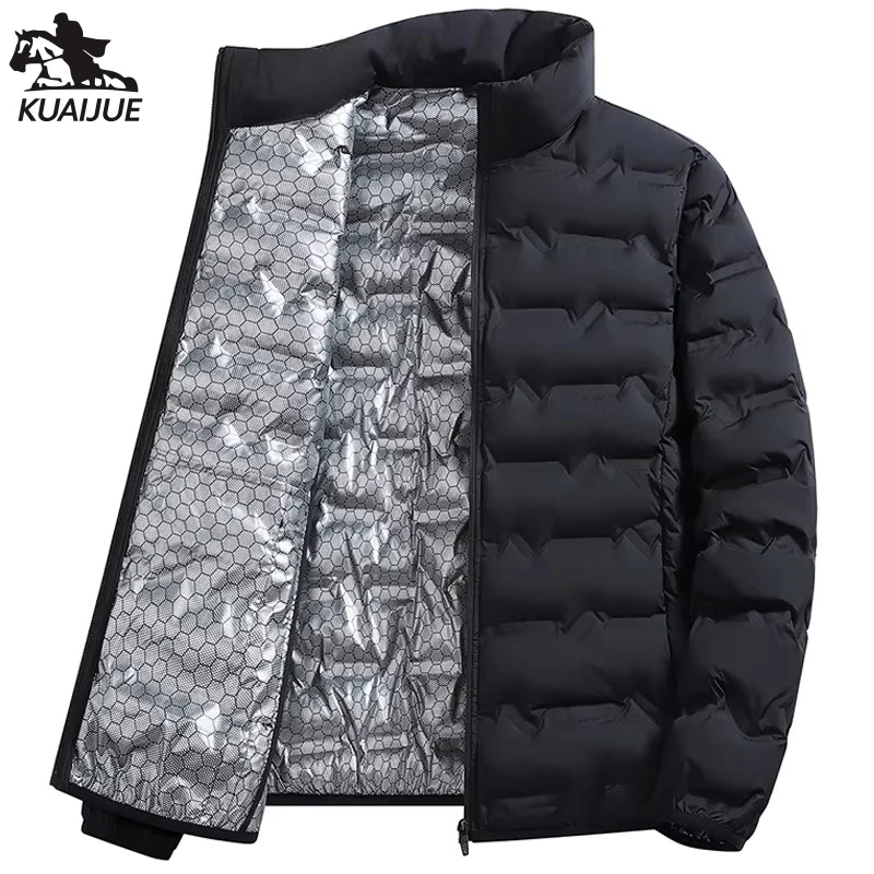 Men's Parka Men's Jacket Winter New down Jacket Solid Color Warm Jackets Men Business Leisure Coat Teenager Coats 96188