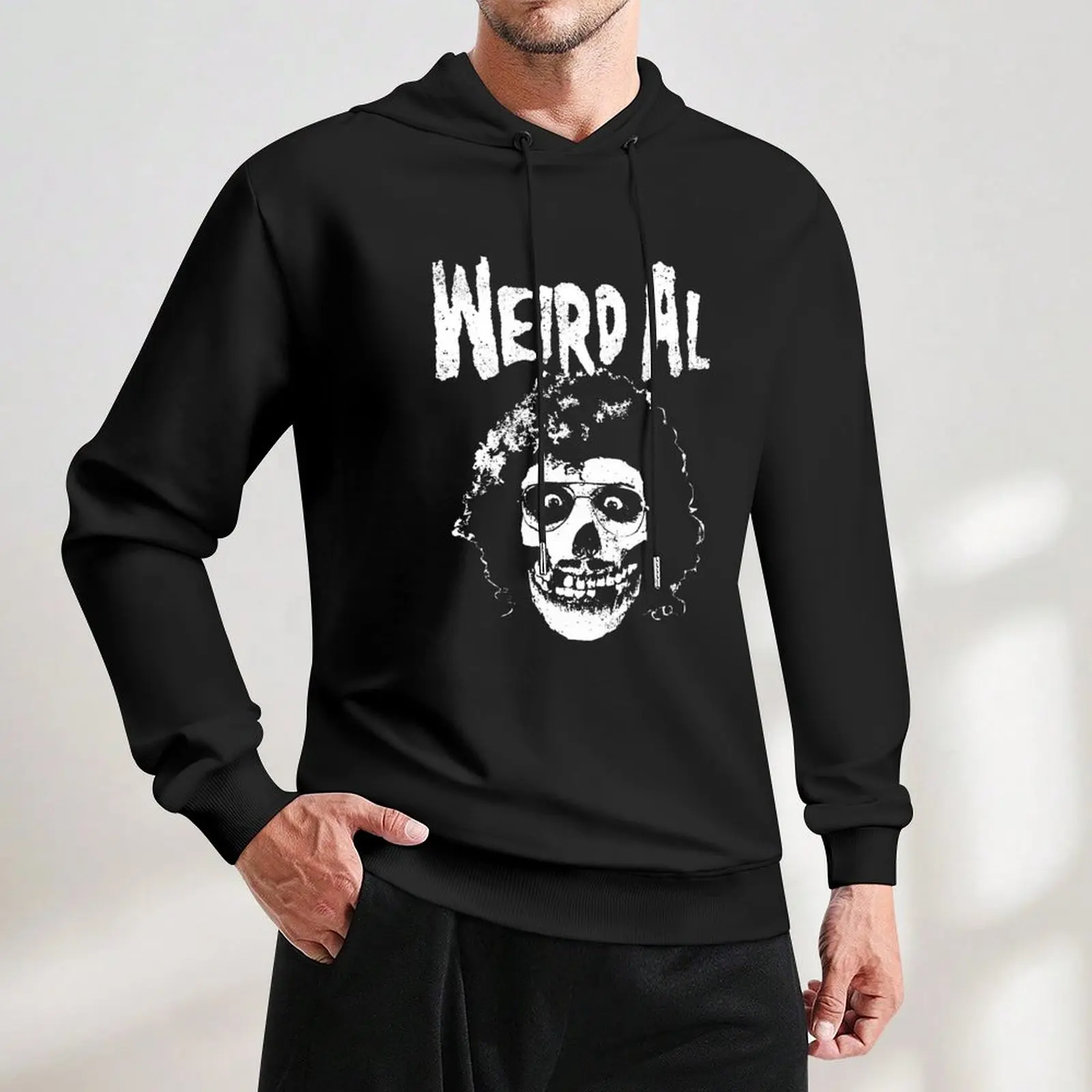 Aneh Al memenuhi Misfits - White Pullover Hoodie pria memakai musim gugur musim dingin pakaian anime pakaian hoodie streetwear