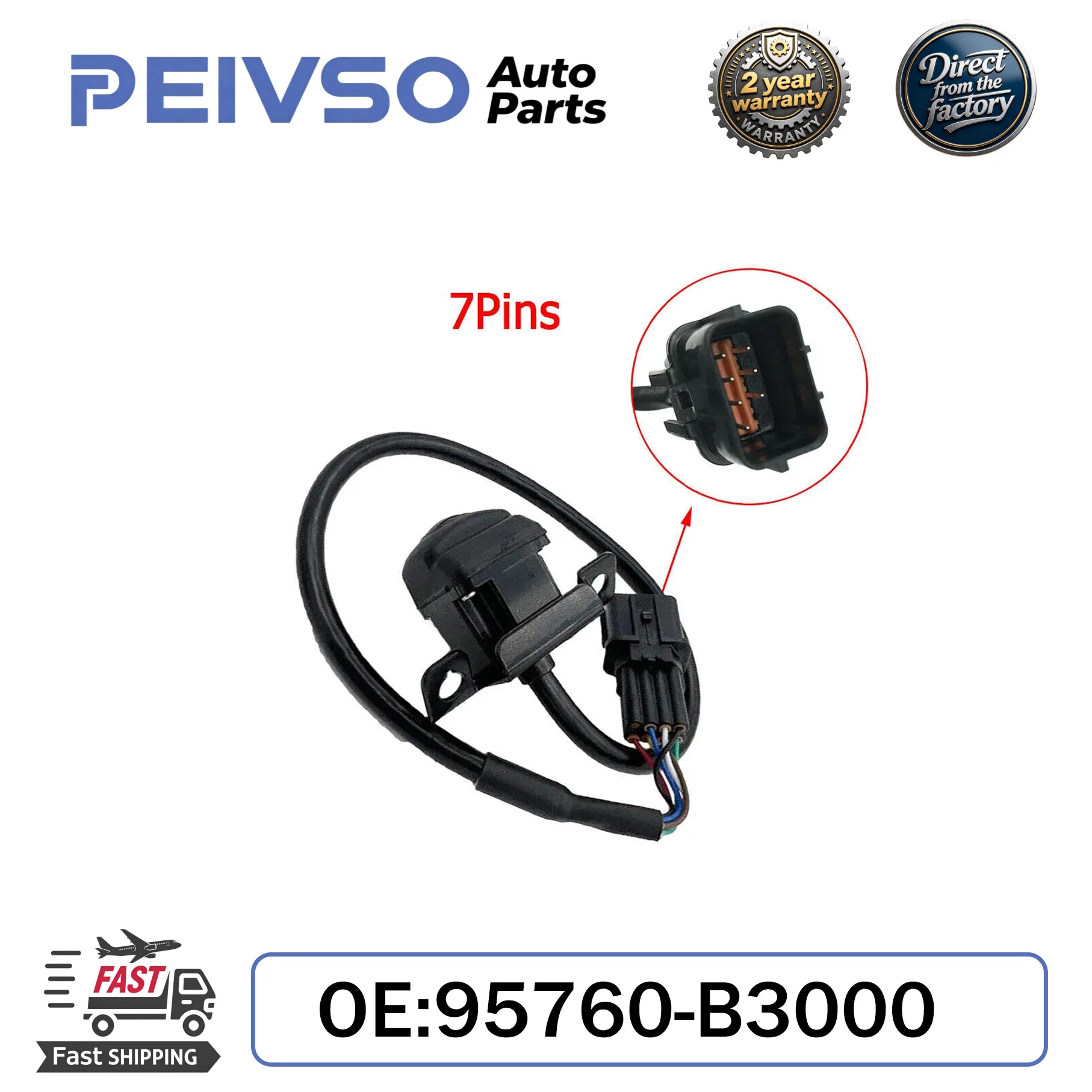 PEIVSO NEW 95760B3000 Rear Backup Reverse Parking Camera Car 95760-B3000 For Hyundai Mistra 2013 2014 2015 2016 2017
