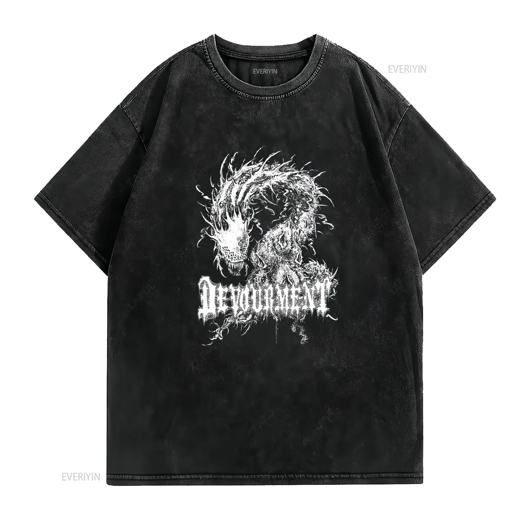 Devourment 2009 T Shirt  Cotton Black Men All Size S to 5XL PM1179 vintage Washed Soft designer clothes streetwear