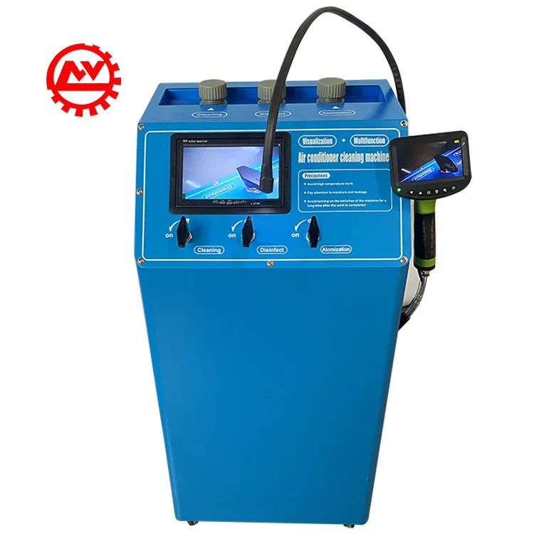 Mobile Visible Non Dismantling Car Evaporation Box Refreshing Air Condition Clean Machine