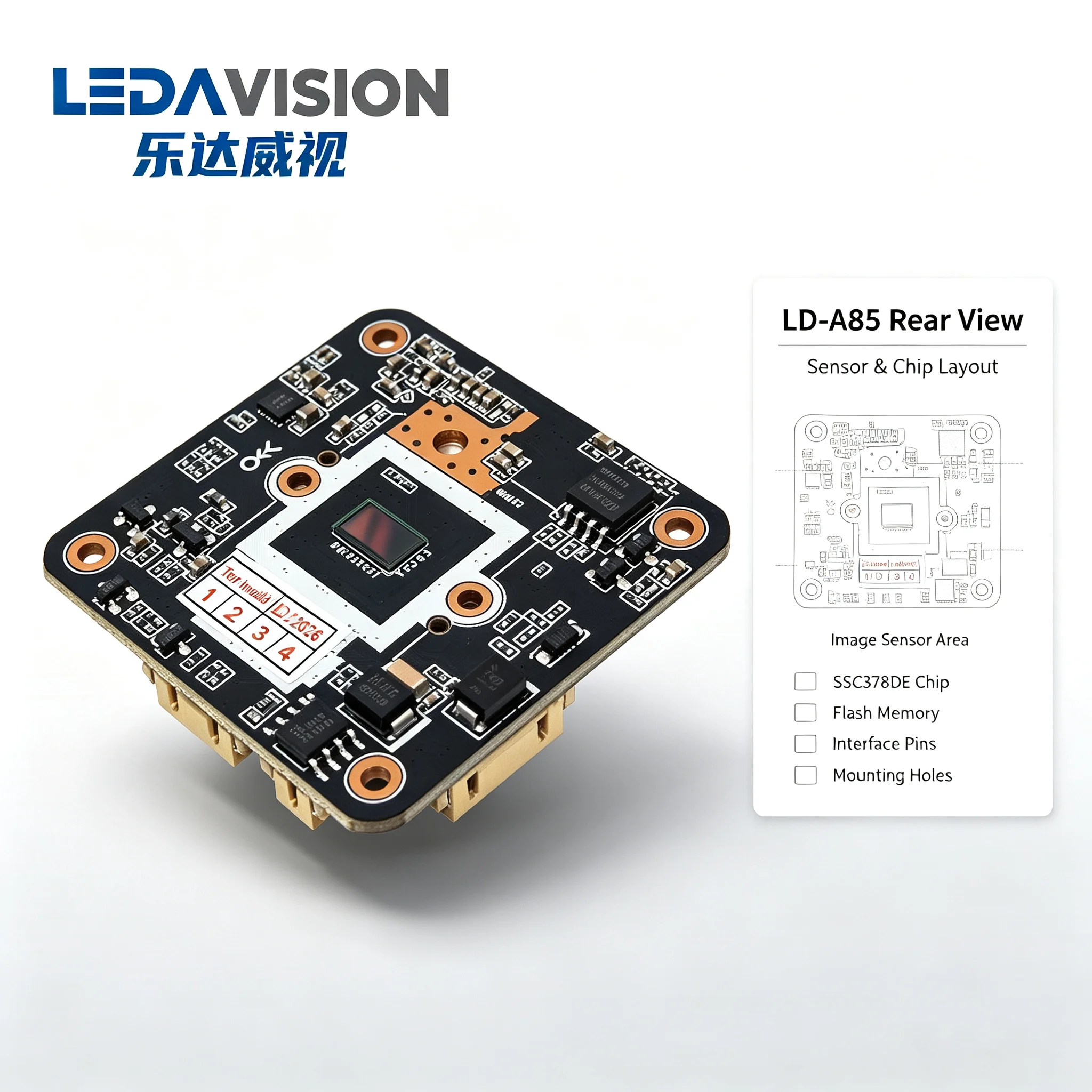 A85 8MP IP Camera Module SSC378DE+GC8613 1/2.7“ Blacklight CMOS H.265+ Two-Way Audio Human Motion Detect POE Optional CCTV Board
