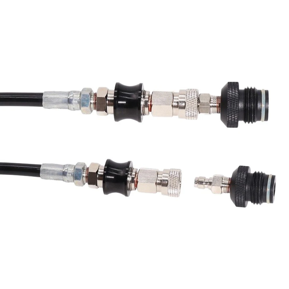 Metal G1/2-14 Sliding Valve Coil Hose with On-Off Switch and Remote-Coiled Tube for Workshop and Production Line Use