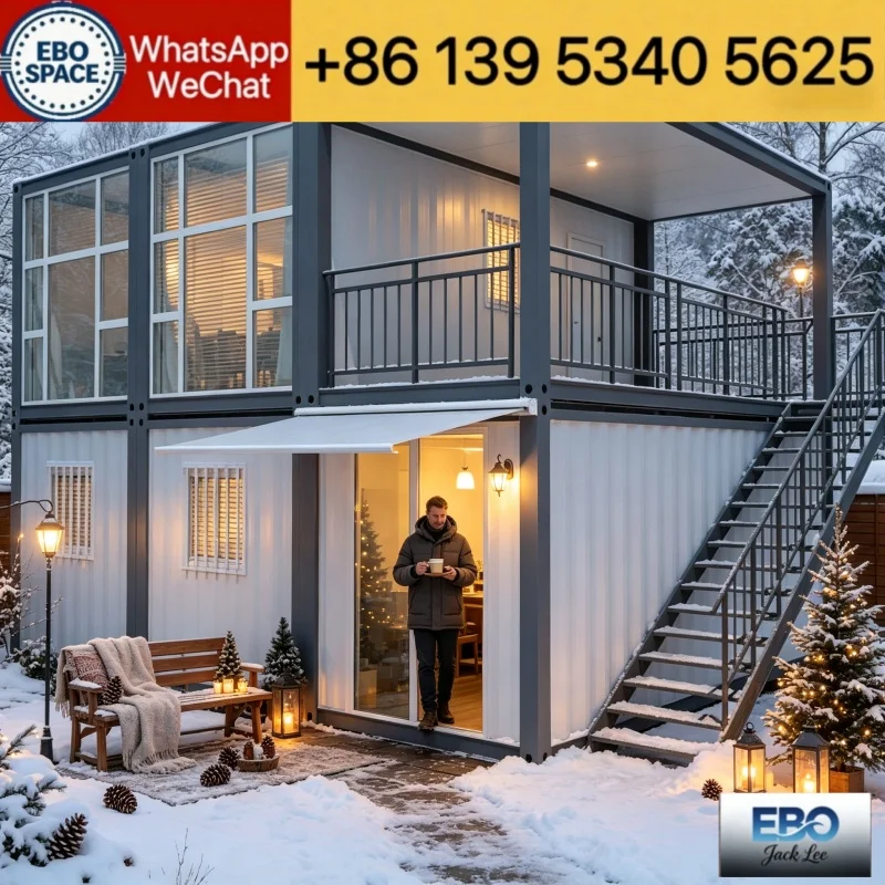 40ft space capsule container villa, 2-3 bedrooms, MMC custom expandable Transport Container Home for Sale