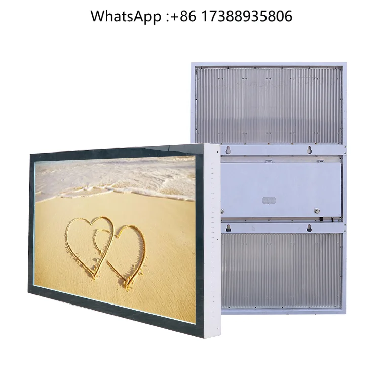 Wall Mount Interactive Digital Display Screen Advertising Players LCD Outdoor Touch Advertising Equipment