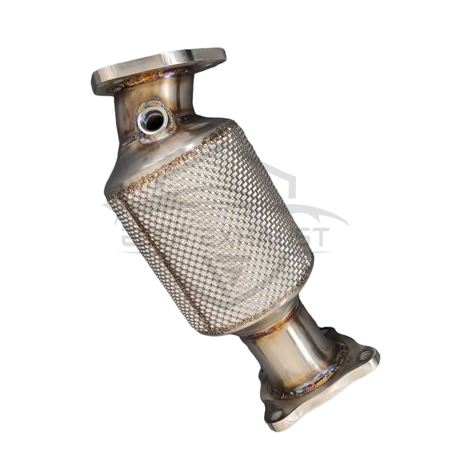 

Premium Stainless Steel Downpipe with Heat Shield for Audi A4 A5 B9 TFSI 2.0T Enhanced Flow Performance