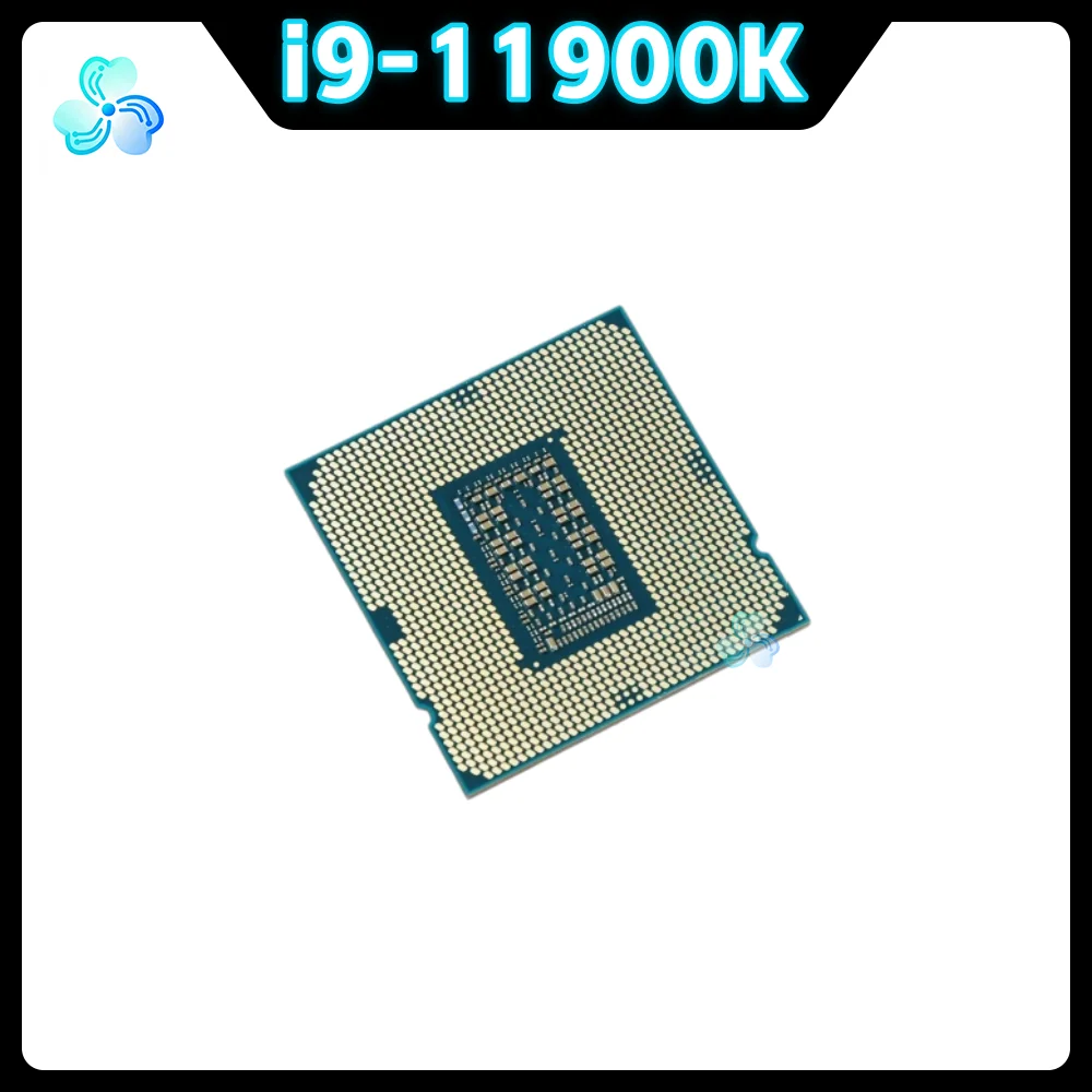 Core i9-11900K SRKND CPU 3.50GHz 8-Core 16-Thread 125W L3 16MB LGA1200 Processor for Desktop 14nm i9 11900K Rocket Lake