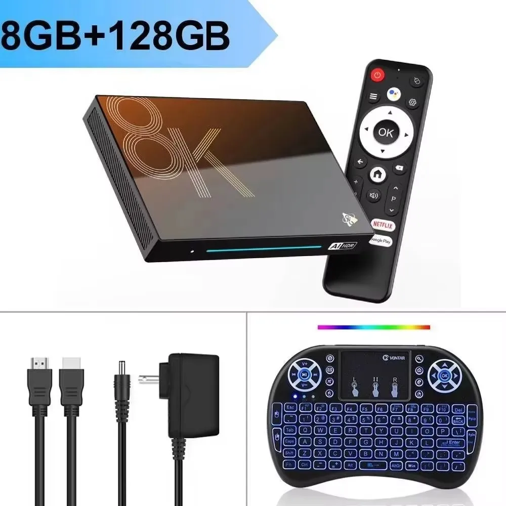 H96 MAX M9S RK3576 Android 14 TV Box 8K Video Media Player Android