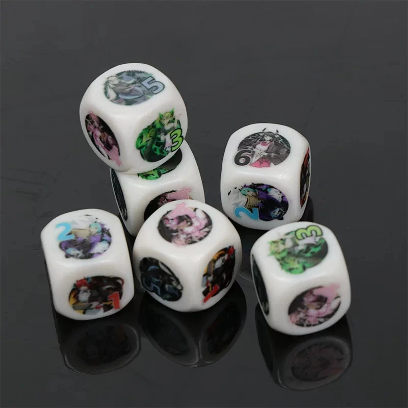 16Mm Diy Self Made Yu-Gi-Oh! Laundry Dragonmaid Dice Damage Counter Laundry Dragonmaid Dice Damage Counter Gift Toy