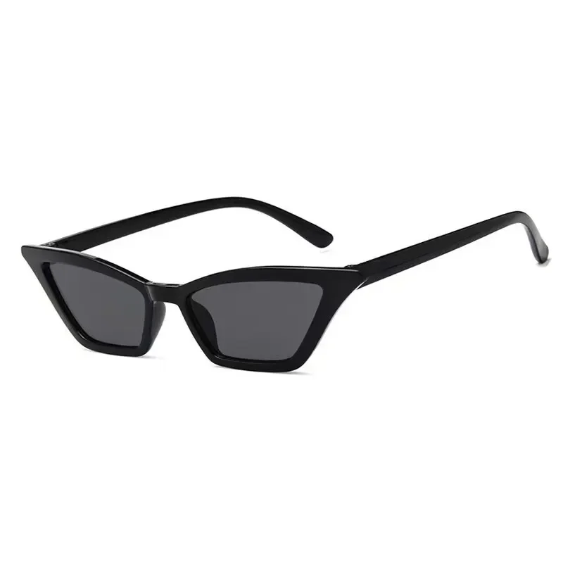 Nowy okulary przeciwsłoneczne Cat Eye damskie czarne luksusowy Design okulary damskie okulary na imprezę moda Retro jazdy UV400