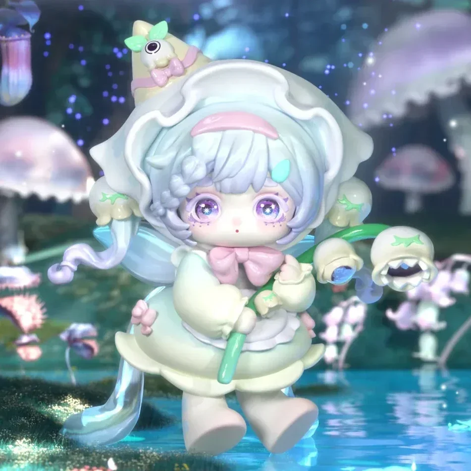Ninita Witch Revelation Series Blind Box Caixa Caja Dolls Mystery Box Gift Desktop Ornament Cartoon Model image 3