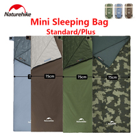 Naturehike LW180 Ultralight Envelope Sleeping Bags Spring Summer Cotton Tourist Hiking Waterproof Sleeping Bag Camping Equipment