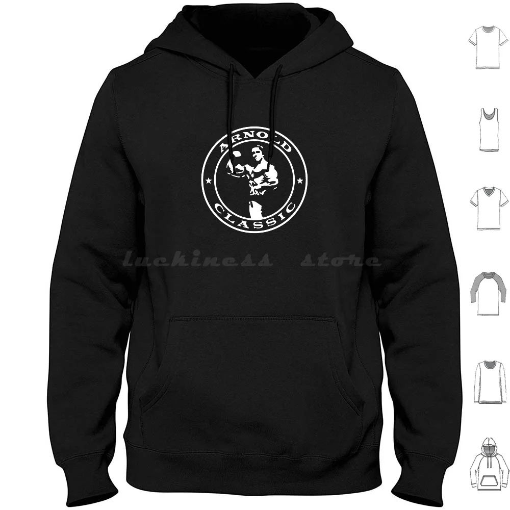 Arnold Classic Hoodie cotton Long Sleeve Arnold Schwarzenegger Arnold Is Numero Uno Arnold Classic Pumping Iron Come With Me