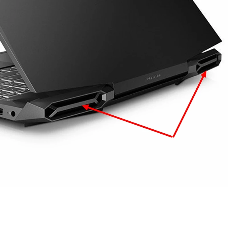 Dla laptopa HP Pavilion 5th 6th 15-DK 15T-DK TPN-C141 Pokrywa osi wylotu powietrza L56911-001 Pokrywa zawiasów — zdjęcie produktu 3