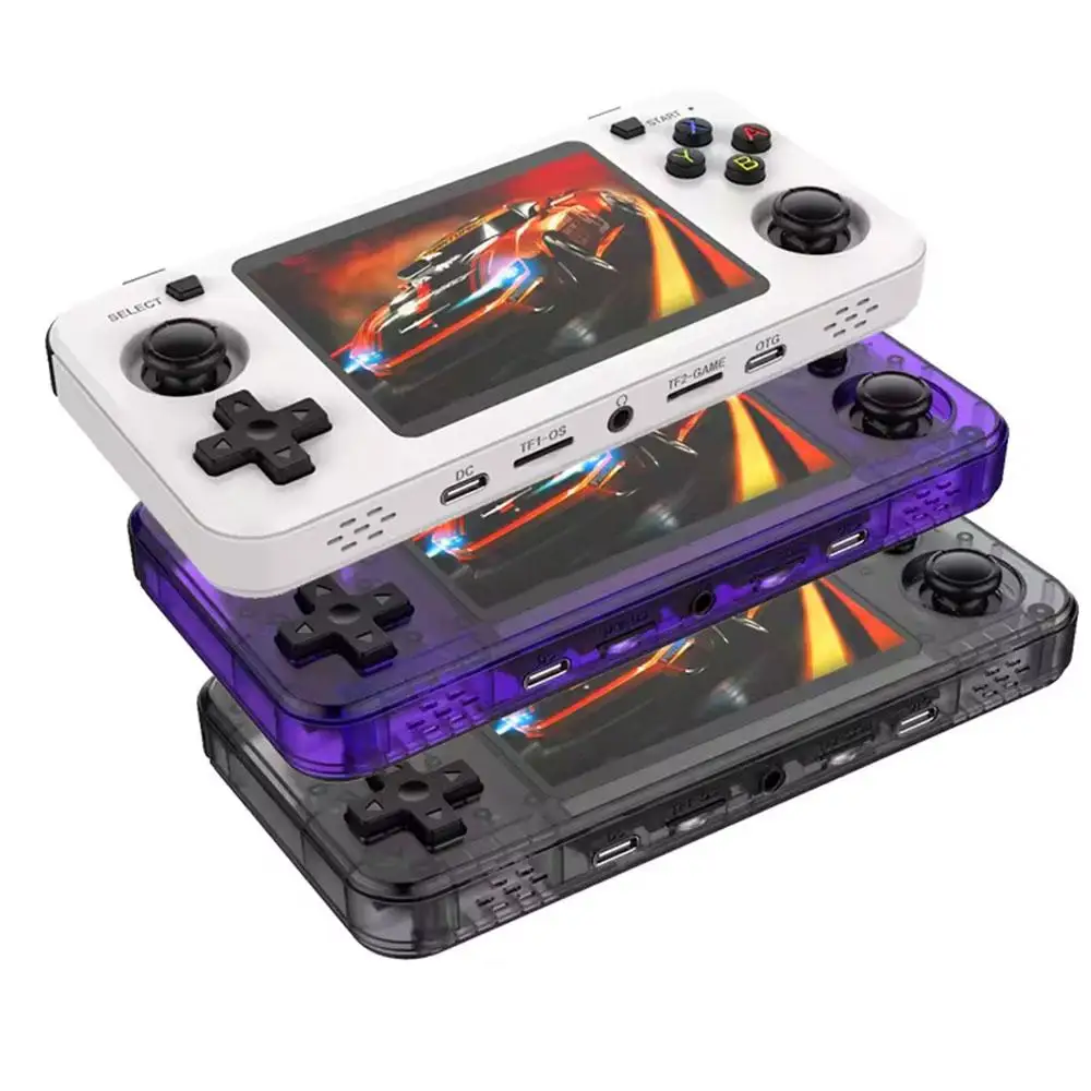 

R36H handheld game console 16,000 + classic games 64G TF card 3.5 IPS screen, retro game console, gift for both adults and child