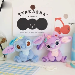 Disney Stitch Toy Story Kawaii pluszowa lalka kreskówka Anime wypchana zabawka brelok wisiorek pasek zabawki prezent urodzinowy dla dzieci chłopców dziewczynka