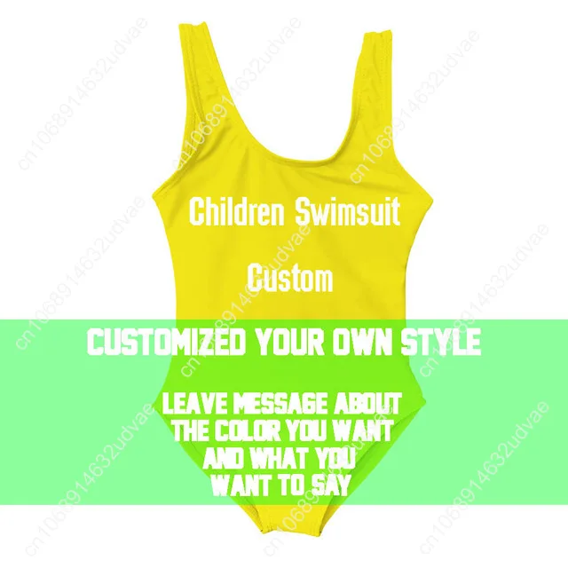 Customized Letter Personalized Swimwear One Piece Swimsuit Private Ordering bathing suit Swimwear bachelor Party More Fun
