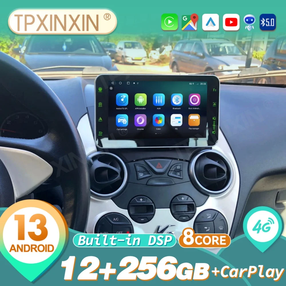 

Android Car Radio For Ford Ka 2008~2012 GPS Navigation Multimedia Player Stereo Head Unit Audio Video Player Screen