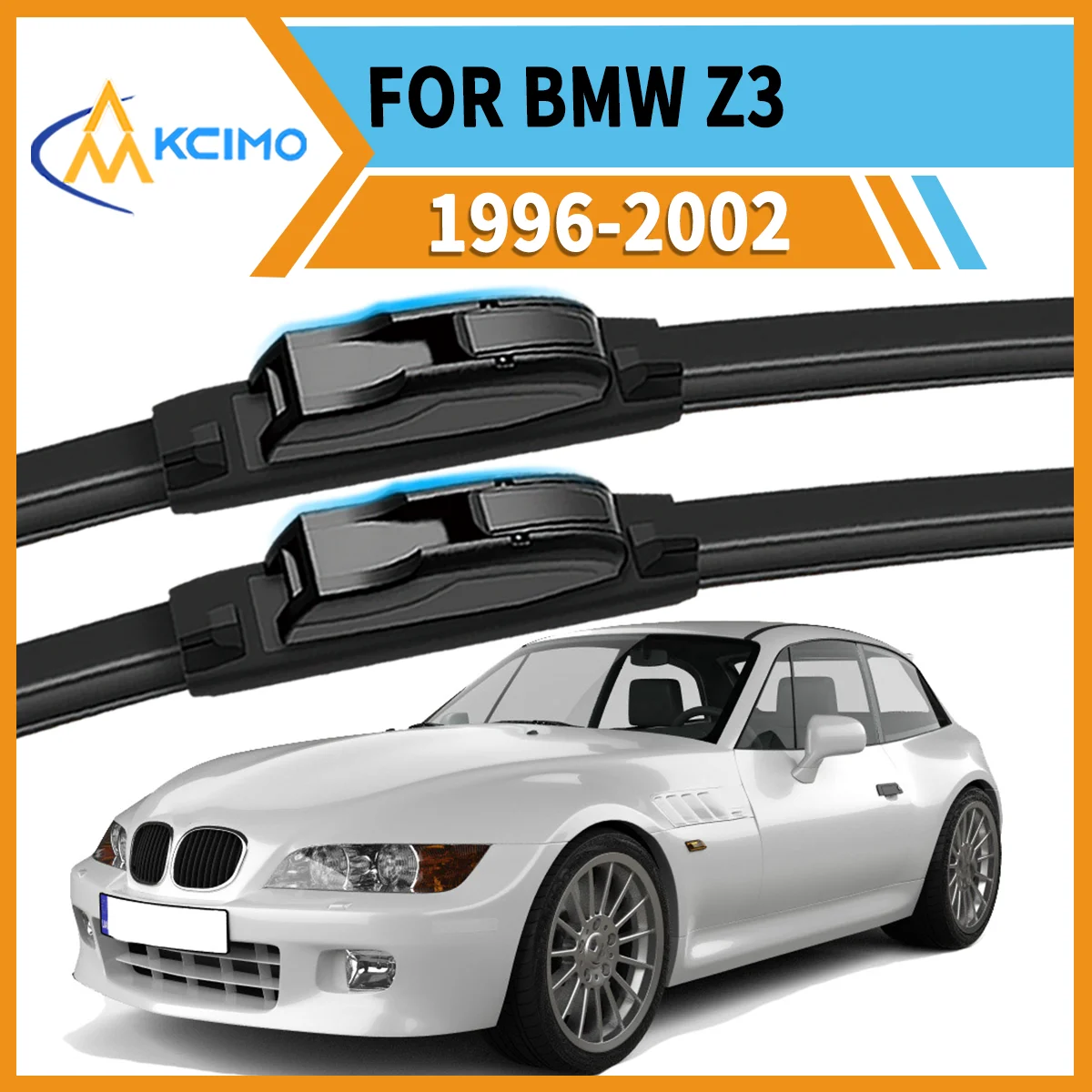 

Upgrade Your Drive 2PCS All-Season Wiper Blades For BMW Z3 E36 1996-2002 Superior Clarity & Long-Lasting Performance Guaranteed