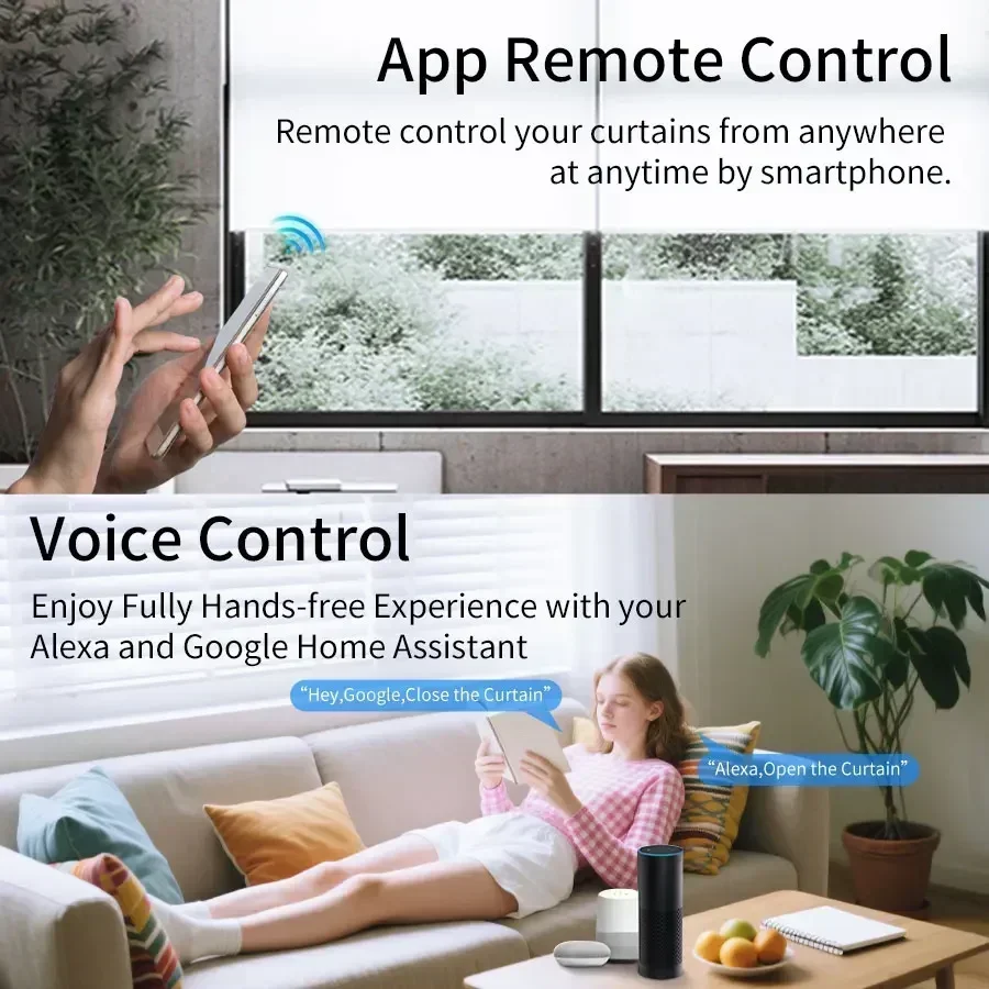 Tuya Smart WiFi / ZigBee Curtain Switch Module Connect Roller Shutters Blinds Motor Work With Smart Life APP Alexa Google Home