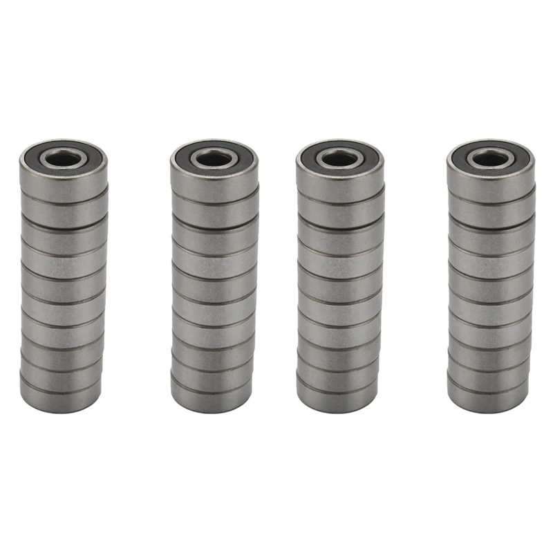 

40 Pack 608-2RS Ball Bearing - Double Rubber Sealed Miniature Deep Groove Ball Bearings (8Mm X 22Mm X 7Mm)