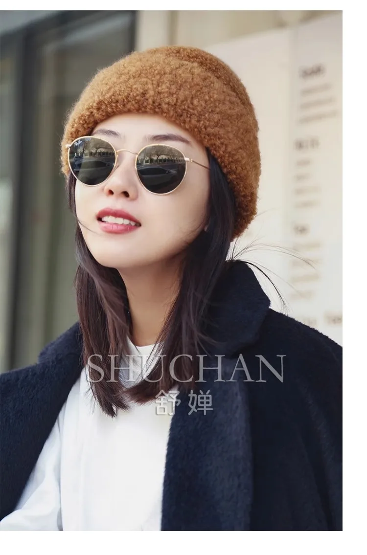 قبعة باردة متعددة الاستخدامات للخريف والشتاء، قبعة محبوكة دافئة للنساء، قبعة حماية الأذن الصلبة، حقيبة رأس ATM