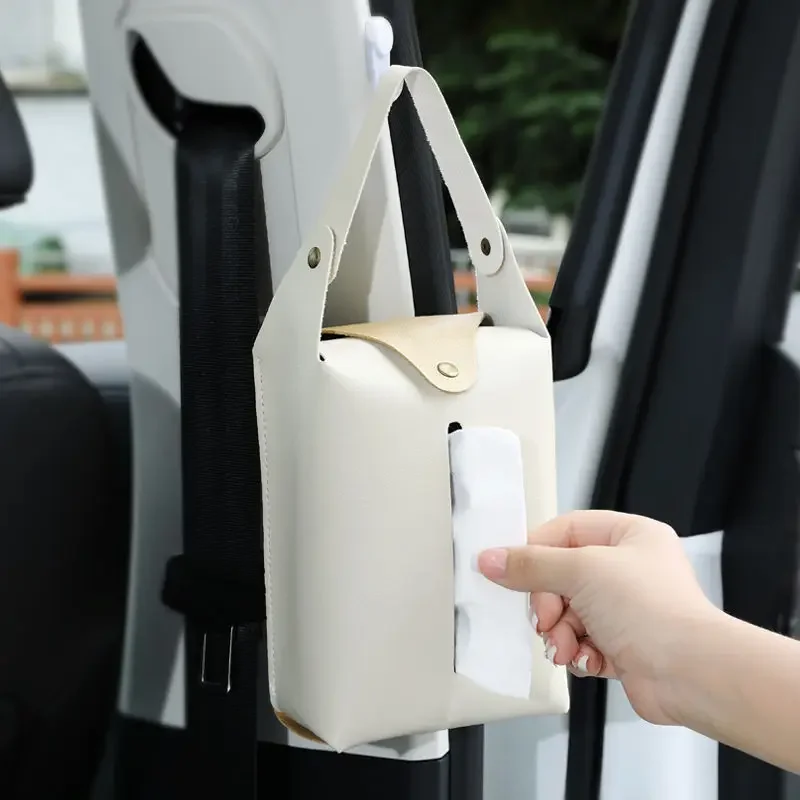 

Органайзер для хранения бумажных полотенец на подголовник автомобиля