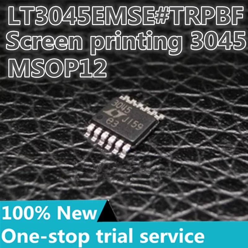 2-100PCS %New stock LT3045EMSE LT3045EMSE#TRPBF 3045 MSOP-12 High performance low voltage differential linear regulator