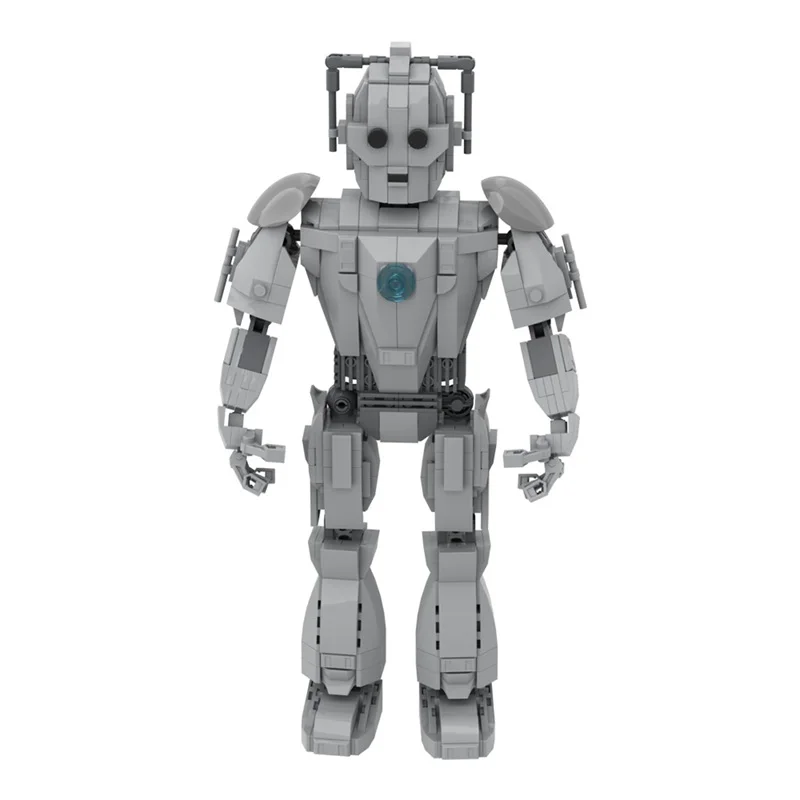 

MOC High-Tech Robot Cyberman Model Building Blocks Cyborg Activity Figure Puzzle Brick Toys Creative Children's Birthday Gift