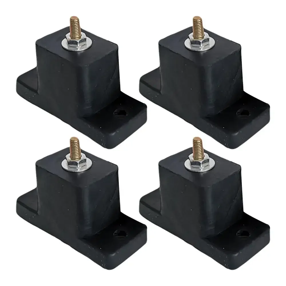 Air Conditioner Shock Pad 4Pcs Vibration Damping Pad For Air Conditioner Outside Unit Anti-Vibration Isolator Pads Bracket