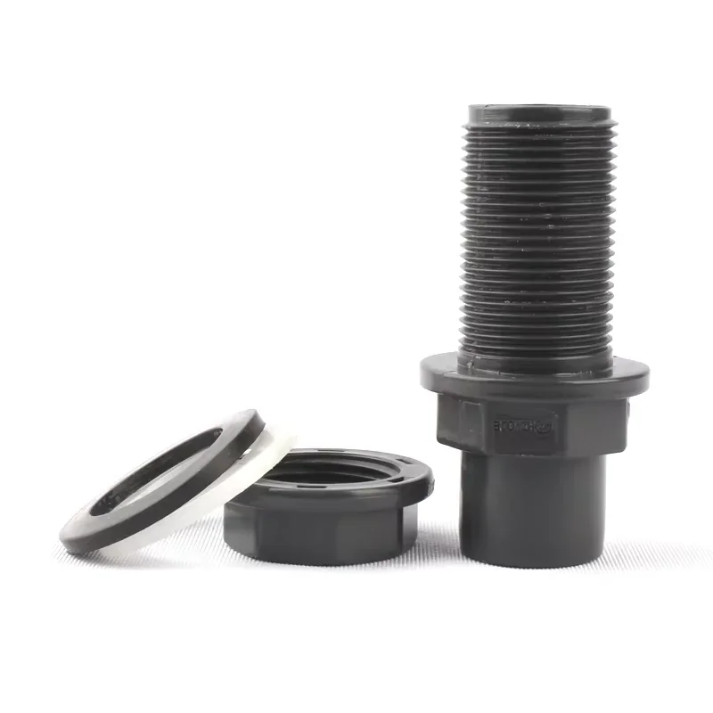

1PC 20/25/32/40/50mm Hi-Quality PVC Pipe Connectors Thicken Fish Tank Drain Aquarium Inlet Outlet Joints Garden Irrigation