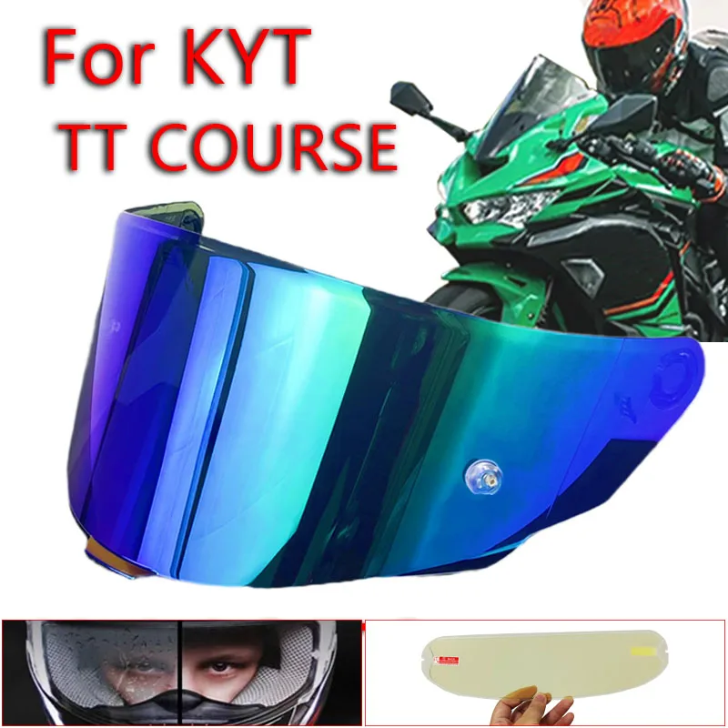 

TT COURSE Visors for KYT TT COURSE Motorcycle Helmet Visors UV Protection Visors visera para casco