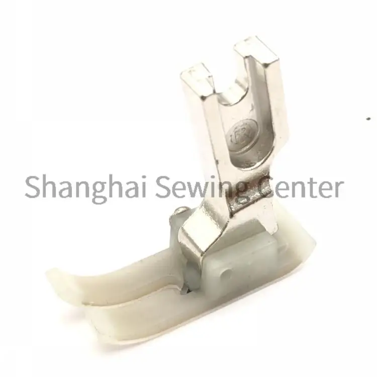 1 Pcs A5 Plastic Presser Foot with Knife Bottom Plate Anti-bird Nest Pressure Foot for Jack Computer Lockstitch Sewing Machine