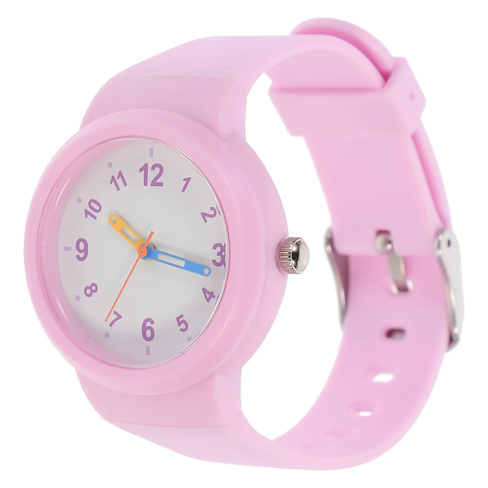 1pc Waterproof Watch Premium Wrist Watch Bright Smooth Durable Safe Eco-Friendly Gift For Exam Outdoor