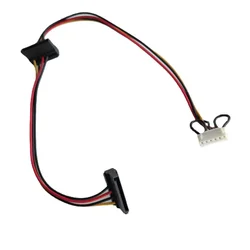 Cable de toma de corriente AXC de 6 pines a 2 puertos HDD SDD SATA para ordenador Acer, placa base Nitro N50-610 Veriton D730, D10, B350, D630, D830