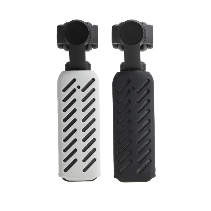 Para dji osmo pocket 3 capa de silicone gimbal câmera anti-risco alça macia capa protetora lente capa anti-colisão