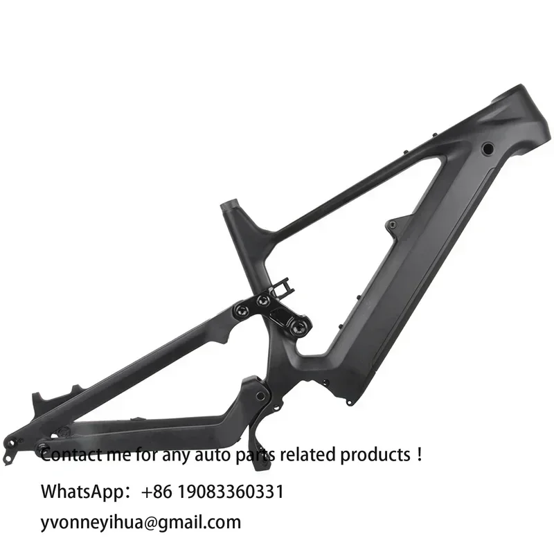 

Dengfu EBIKE Carbon E82 Frame Full Suspension Electric Bike Frame Support BAFANG MOTOR M560 /M510/M600