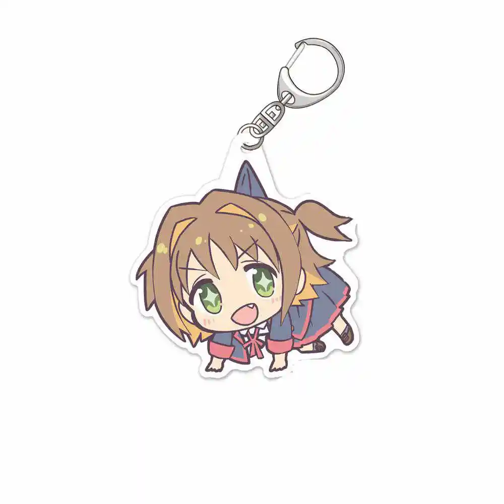 Charm Fans Gifts Cute Anime Onimai I\'m Now Your Sister Acrylic keychain HD Character Goods Ornament pendant About 15cm