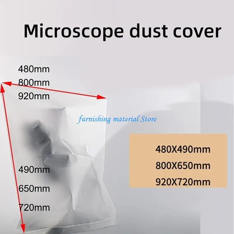 

Y5GD Microscope Moistureproof Protector Cover Protect from Dirt PVC Protective Case