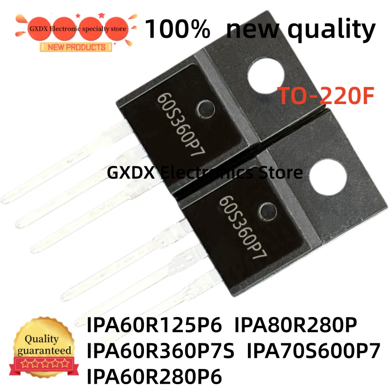 10-20-30Uds new IPA70S600P7 70S600P7 IPA60R280P6 6R280P6 IPA60R125P6 6R125P6 IPA80R280P7 80R280P7 IPA60R360P7S 60S360P7 TO220F