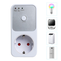 Voltage 220V Socket Stabilizer Anti-Surge Power Socket EU Smart Timer Socket Electricity Metering Socket