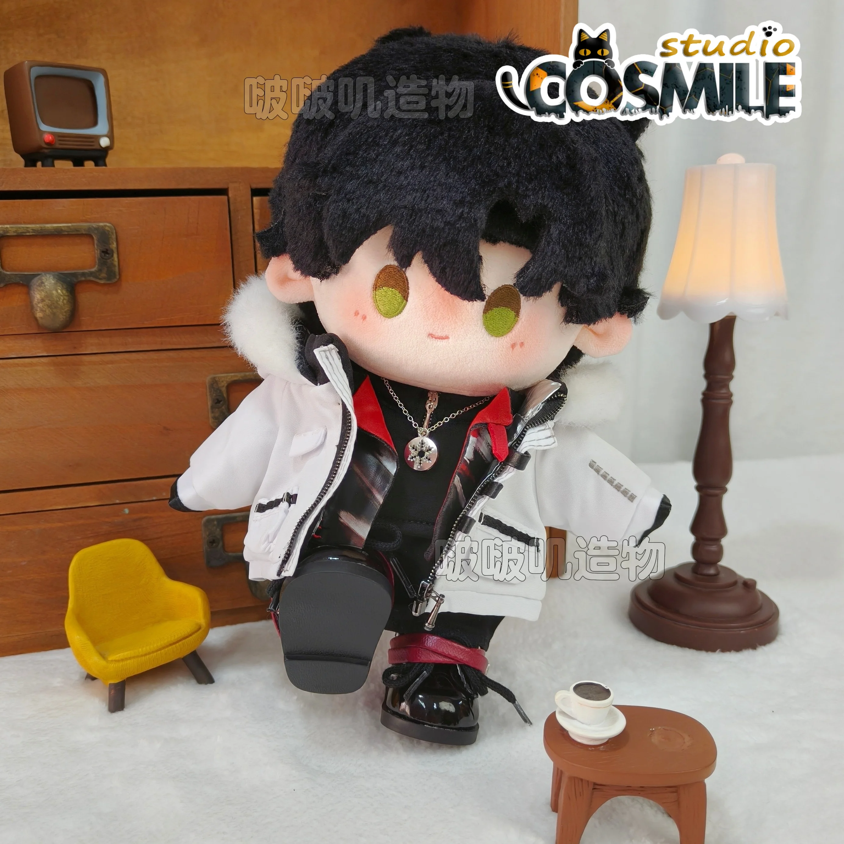 

A Winter Letter Costume Love and Deepspace Li Shen Zayne レイ 이서언 Stuffed Plushie Plush 20cm Doll Body Clothes Toy Gift BB