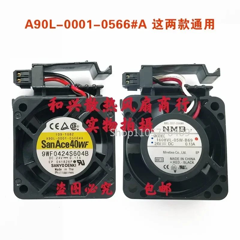 XINYI 9WF0424S604B 1608VL-05W-B69 A90L-0001-0566 #A 24V FANUC Fan for FANUC CNC Systems 0728