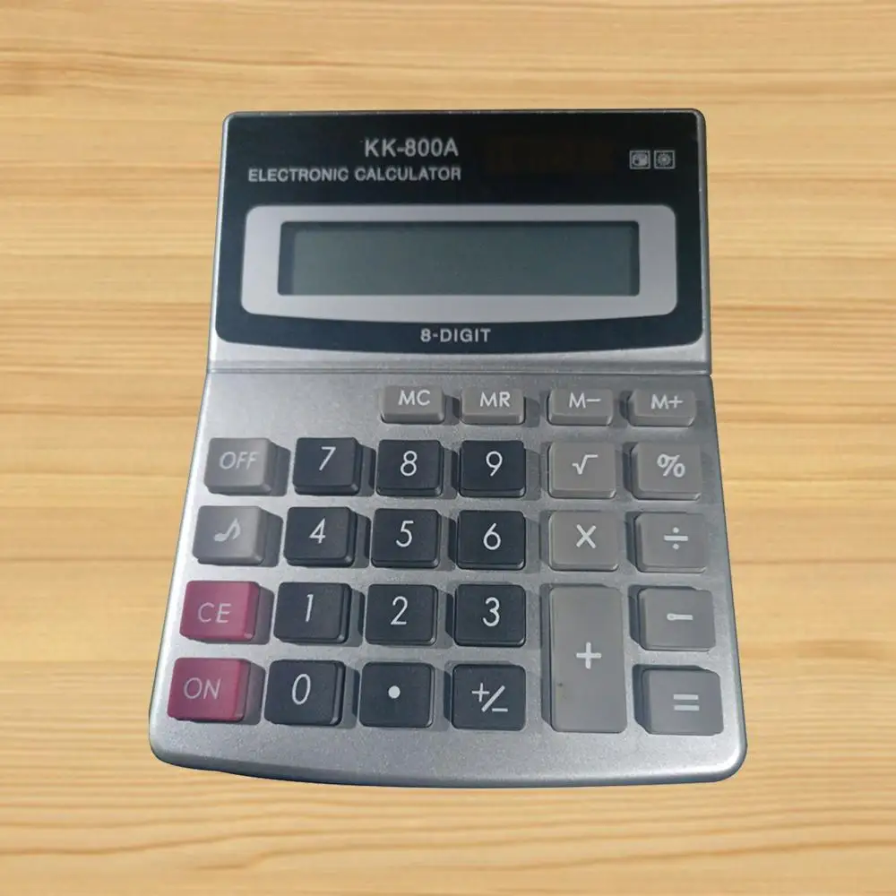 Papelería calculadora electrónica de 8 dígitos, escritorio, oficina, papelería de contabilidad financiera