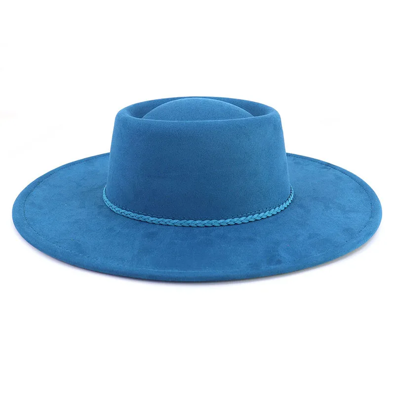 Chapeaux de coupe britannique pour hommes et femmes, casquettes de luxe, chapeau haut de forme domo élégant, anderFedora, livraison gratuite, nouveau, 2024