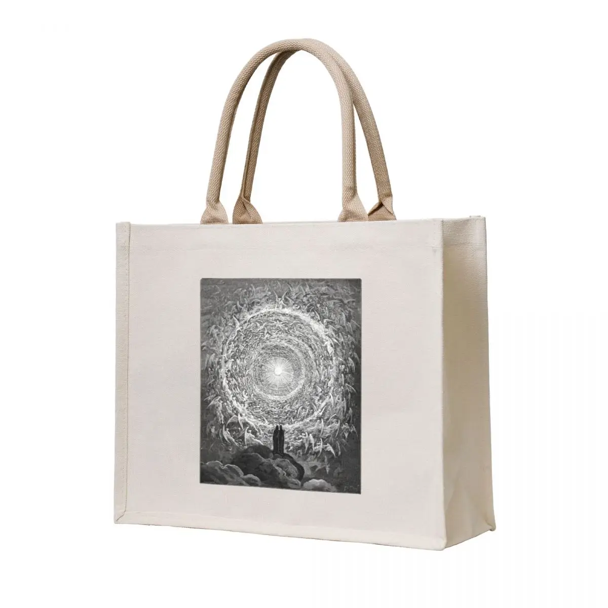 

Gustave Dore. The Empyrean. Paradiso Canto 31. Dante Alighieri The Divine Comedy Tote Bag Big bag shopper bag woman