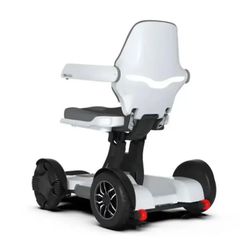 

Fully automatic folding elderly scooter four-wheel electric wheelchair