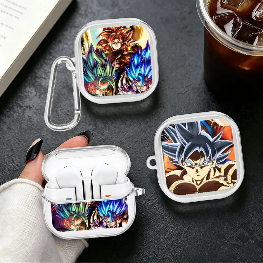 Case For Redmi Buds 8Active 6Active 5 7 8 Lite 6 Pro Clear Earphone Cases Cover With Hook D-ragon Ballss Fusion