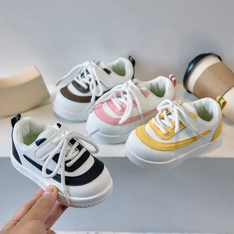 

Baby Outdoor Walking Shoes Rubber Sole Soft PU Leather Chirldren Sneaker Infant Shoes Warm Lining Inside 2024 Baby New Fashion